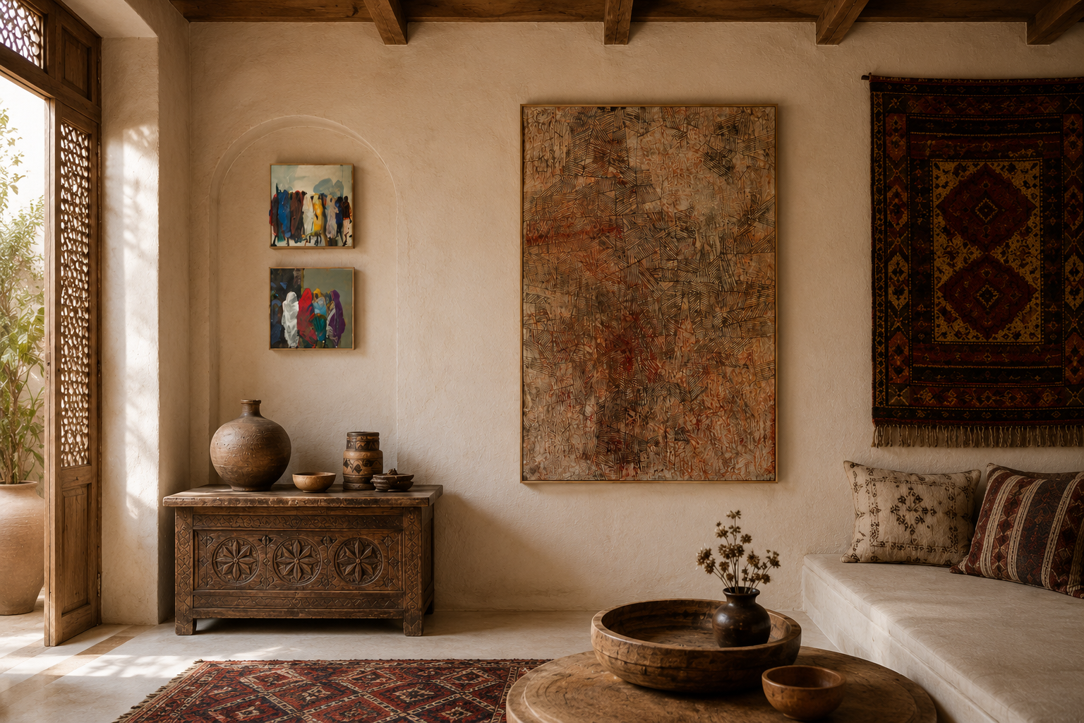 Art in a home